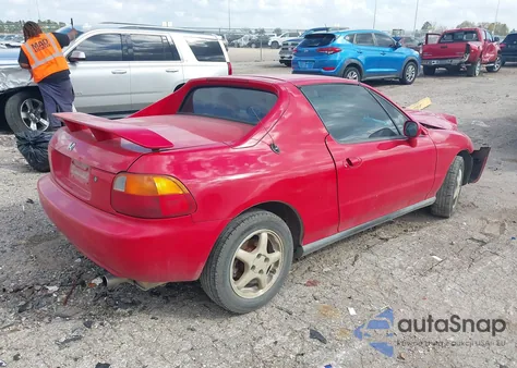1997 Honda Del Sol Si из США, поврежденный, VIN JHMEH6162VS002864